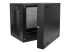 StarTech.com 12U 19" Wall Mount Network Cabinet, 20" Deep 4 Post Hinged Locking IT Computer Equipment Enclosure with Shelf, Flexible Vented Switch Depth Data Rack Cisco 3850, 2960 Series - Back