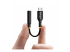 StarTech.com USB-C Audio Adapter to 3.5mm TRRS Jack, Headphone Aux Dongle - Front