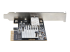 StarTech.com 10G PCIe SFP+ Card, Single SFP+ Port Network Adapter w/ Low Profile, Open SFP+ for MSA-Compliant Modules / Direct-Attach Cables (DAC), 10 Gigabit Fiber PCIe NIC Card - Right side