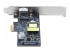 StarTech.com 1-Port 2.5Gbps NBASE-T PoE Network Card, Intel I225-V, 802.3af/at PoE+ Multi-Gigabit NIC, PCI Express Server LAN Card, SATA Powered Desktop Ethernet Interface - Right side