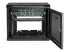 StarTech.com 2 Post 9U 19" Wall Mount Network Cabinet, Adjustable Depth 6-15" Locking IT Switch Depth Enclosure, Vented Computer/Electronics Equipment Data Rack w/ Shelf + Hook & Loop Tape - Front
