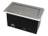 StarTech.com Conference Table Connectivity Pop up Box with AV and Data Ports - Right-angle