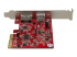 StarTech.com 2-Port USB 3.1 Gen 1(10Gbps) and eSATA(6Gbps) PCIe Card - Right side