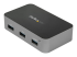 StarTech.com 4 Port USB C Hub with Power Adapter, USB 3.1/3.2 Gen 2 (10Gbps), USB Type C to 4x USB-A, Self Powered Desktop USB Hub with Fast Charging Port (BC 1.2) DCP, Desk Mountable - Right-angle