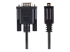 StarTech.com 3m RS232 Serial Null Modem Cable, Crossover Serial Cable w/Al-Mylar Shielding, DB9 Serial COM Port Cable Female to Male, Compatible w/DTE Devices - Multi-angle