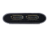 StarTech.com Thunderbolt 3 to Dual DisplayPort Adapter DP 1.4, Dual 4K 60Hz or Single 8K/5K Thunderbolt 3 to DP Adapter, TB3 to 2x DisplayPort Monitor Video Display Adapter, Mac/Windows - Left side