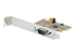 StarTech.com PCI Express Serial Card, PCIe to RS232 (DB9) Serial Interface Card, PC Serial Card with 16C1050 UART, Standard or Low Profile Brackets, COM Retention, For Windows & Linux - Left-angle