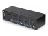 StarTech.com 4-Port Dual-Monitor DisplayPort KVM Switch, 4K 60Hz, 2x USB 5Gbps Hub Ports, 2x USB 2.0 HID Ports, Hotkey and Push-Button Switching, TAA Compliant - Right-angle