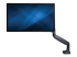 StarTech.com Desk Mount Monitor Arm, Heavy Duty Ergonomic VESA Monitor Arm, Single Display up to 9kg, Full Motion, Height Adjustable, Articulating, Aluminum, C-Clamp/Grommet, Black - Front