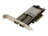 StarTech.com 10G Network Card - Left-angle
