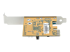 StarTech.com PCI Express Serial Card, PCIe to RS232 (DB9) Serial Interface Card, PC Serial Card with 16C1050 UART, Standard or Low Profile Brackets, COM Retention, For Windows & Linux - Right side
