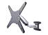 StarTech.com VESA TV Wall Mount, TV Mounting Bracket For 23"-55" Displays, Adjustable Full Motion TV Wall Mount Supports 66lb (30kg), Extendable/Tilting/Swivel Monitor Wall Mount - Right-angle