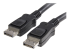 StarTech.com 3m Certified DisplayPort 1.2 Cable M/M with Latches DP 4k - Right-angle