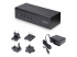 StarTech.com 4-Port Dual-Monitor DisplayPort KVM Switch, 4K 60Hz, 2x USB 5Gbps Hub Ports, 2x USB 2.0 HID Ports, Hotkey and Push-Button Switching, TAA Compliant - Right-angle