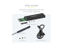 StarTech.com M.2 SSD Aluminum Enclosure to USB 3.0 (5Gbps) with UASP - Left-angle