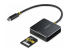 StarTech.com USB-C SD Express Card Reader, USB 10Gbps, Portable Memory Card Reader, USB Type-C to Secure Digital 7.1 Adapter, Works with Any Operating System - Right-angle