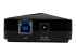 StarTech.com 10 Port USB 3.0 Hub with Charge & Sync Ports - Left side
