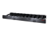 APC Horizontal Cable Manager Single-Sided with Cover - Right-angle