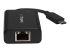 StarTech.com USB C to Gigabit Ethernet Adapter/Converter w/ PD 2.0, 1Gbps USB 3.1 Type C to RJ45/LAN Network w/ Power Delivery Pass Through Charging, TB3 Compatible/ MacBook Pro Chromebook - Left side