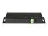 StarTech.com 4 Port USB C Hub 10Gbps, Metal Industrial USB-C Hub, 2x USB-C & 2x USB-A, ESD Surge Protection, USB-C or USB-A Host, Self-Powered, Mountable USB 3.1 Gen 2 Type-C Hub - Right side