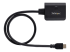 StarTech.com 2-Port HDMI Splitter, 4K 60Hz HDMI 2.0 Video, 4K HDMI Splitter 1 In 2 Out, 1x2 HDMI Display/Output Splitter, HDR/HDCP - Left-angle