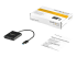 StarTech.com USB 3.0 to Dual HDMI Adapter, 1x 4K 30Hz & 1x 1080p, External Video & Graphics Card, USB Type-A to HDMI Dual Monitor Display Adapter Dongle, Supports Windows Only, Black - Right-angle