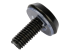 StarTech.com 50 Pack 10-32 Server Rack Cage Nuts and Screws with Washers, Rack Mount Hardware Kit, Network/IT Equipment Cabinet Clip/Captive Nuts & Bolts for Square Rack Holes, Black, TAA - Back