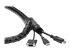 StarTech.com 1.5m (4.9ft) Cable Management Sleeve - Close up