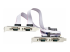 StarTech.com 4-Port Serial PCIe Card, Quad-Port PCI Express to RS232/RS422/RS485 (DB9) Serial Card, Low-Profile Bracket Incl., 16C1050 UART, TAA-Compliant, For Windows/Linux, TAA Compliant - 
