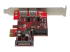 StarTech.com 4 Port PCI Express USB 3.0 Card - Right-angle