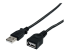 StarTech.com 3 ft Black USB 2.0 Extension Cable A to A - Right-angle