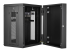StarTech.com 15U 19" Wall Mount Network Cabinet, 16" Deep Hinged Locking IT Network Switch Depth Enclosure, Assembled Vented Computer Equipment Data Rack with Shelf & Flexible Side Panels - Back