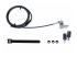 StarTech.com 3-in-1 Laptop Lock Compatible w/Noble Wedge/Nano/K-Slot - Front