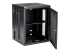 StarTech.com 15U 19" Wall Mount Network Cabinet, 16" Deep Hinged Locking IT Network Switch Depth Enclosure, Assembled Vented Computer Equipment Data Rack with Shelf & Flexible Side Panels - Left-angle