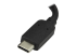 StarTech.com USB C to HDMI 2.0 Adapter with Power Delivery, 4K 60Hz USB Type-C to HDMI Display/Monitor Video Converter, 60W PD Pass-Through Charging Port, Thunderbolt 3 Compatible, Black - Close up