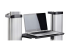 StarTech.com Rolling TV Cart/Stand On Wheels, Up to 100inch/220lb Screens - Close up