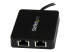StarTech.com USB-C to Dual Gigabit Ethernet Adapter with USB 3.0 (Type-A) Port - Right-angle