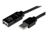 StarTech.com 15m USB 2.0 Active Extension Cable - Right-angle