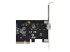 StarTech.com 10G PCIe SFP+ Card, Single SFP+ Port Network Adapter w/ Low Profile, Open SFP+ for MSA-Compliant Modules / Direct-Attach Cables (DAC), 10 Gigabit Fiber PCIe NIC Card - Left side
