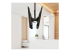 StarTech.com Dual TV Ceiling Mount, Back-to-Back Heavy Duty Hanging Dual Screen Mount with Adjustable Telescopic 3.5' to 5' Pole, Tilt/Swivel/Rotate, VESA Bracket for 32”-75" Displays - Close up