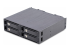 StarTech.com 4-Bay Backplane for U.2 Drives, Fits in a 5.25inch Bay, Quad-Bay Mobile Rack Enclosure for 2.5inch U.2 (SFF-8639) HDD/SSDs, Includes Mini-SAS HD Cables and Removeable Trays - Right-angle