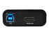 StarTech.com HDMI to USB C Video Capture Device 1080p 60fps, UVC, External USB 3.0 Type-C Capture/Live Streaming, HDMI Audio/Video Recorder Adapter, USB-C/USB-A/Thunderbolt 3 Compatible - Left side