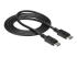 StarTech.com 1m DisplayPort 1.2 Cable with Latches M/M DisplayPort 4k - Left-angle