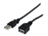StarTech.com 10 ft Black USB 2.0 Extension Cable A to A - Right-angle