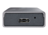StarTech.com USB-C 10Gbps to M.2 NVMe or M.2 SATA SSD Enclosure, Tool-free M.2 PCIe/SATA NGFF SSD Enclosure, Portable Aluminum Case, USB Type-C & USB-A Host Cables, For 2230/2242/2260/2280 - Left side