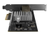 StarTech.com Dual Port 40G QSFP+ Network Card, Intel XL710 Open QSFP+ Converged Adapter, PCIe 40 Gigabit Ethernet Server NIC, 40GbE Fiber Optic LAN Card, Dell PowerEdge HPE ProLiant, 40Gb - Right side