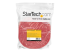 StarTech.com 100ft Hook and Loop Roll, Cut-to-Size Reusable Cable Ties, Bulk Industrial Wire Fastener Tape /Adjustable Fabric Wraps Red / Resuable Self Gripping Cable Management Straps - Front