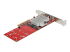 StarTech.com Dual M.2 PCIe SSD Adapter Card, x8 / x16 Dual NVMe or AHCI M.2 SSD to PCI Express 3.0, M.2 NGFF PCIe (M-Key) Compatible, Vented, Supports 2242, 2260, 2280, JBOD, Mac & PC - Back