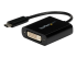 StarTech.com USB C to DVI Adapter - Left-angle