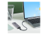 StarTech.com USB-C 10Gbps to M.2 NVMe or M.2 SATA SSD Enclosure, Tool-free M.2 PCIe/SATA NGFF SSD Enclosure, Portable Aluminum Case, USB Type-C & USB-A Host Cables, For 2230/2242/2260/2280 - Back